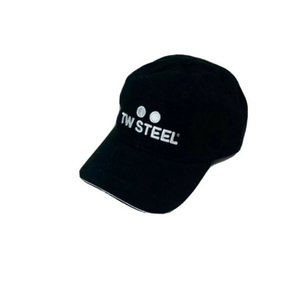 RARE Black TW Steel Baseball Cap Men's Womens - Picture 1 of 7